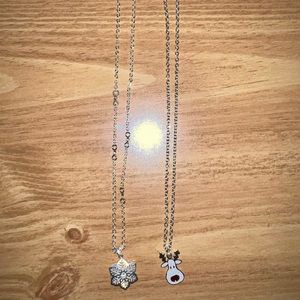 Winter necklaces